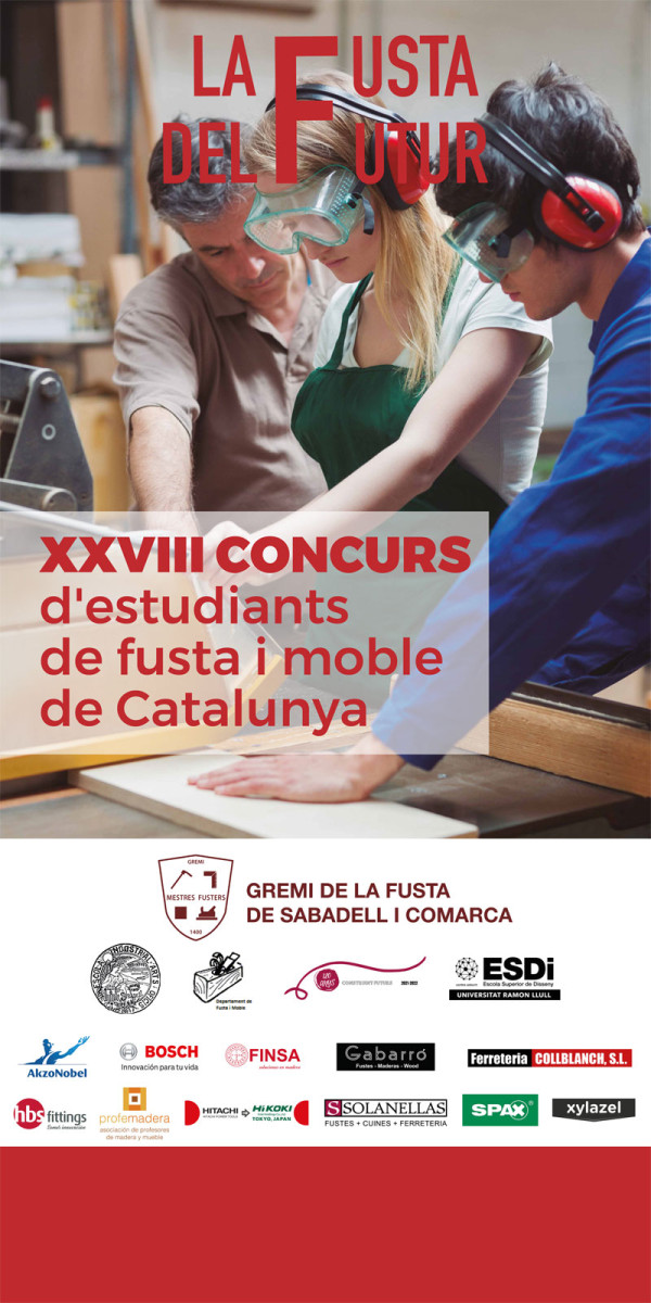 Galeria d'imatges del XXVIII Concurs d'Estudiants de Fusta i Moble de Catalunya